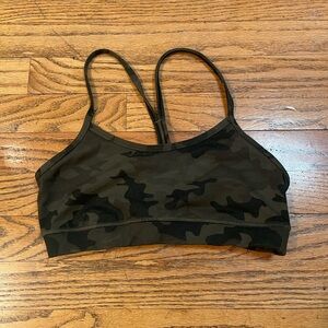Lululemon Camouflage Power Y Bra